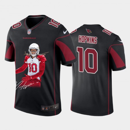 Tröjor Arizona Cardinals DeAndre Hopkins 10 Color Rush Legend Special Signature - Män Tröjor Arizona Cardinals DeAndre Hopkins 10 Color Rush Legend Special Signature - Män